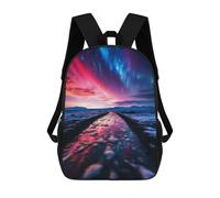 sinyumoney Northern Lights at The Sky School Bags Water Resistant School Bag Business Backpack - Perfect for Travel, Work And Daily Use 17inch