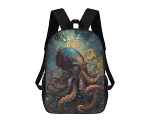 sinyumoney Oceanic Tentacle Dreamscape School Backpack Work Business College School for School/Work/Travel 17inch