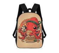 sinyumoney Octopus with Dumplings And Japanese Backpack School Travel College Rucksack Backpacks for Campus Outdoor Travel Sports 17inch