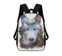 sinyumoney One Pack Under Moon School Bags School Secondary High School College Backpack Travel for Girl, Teen Girls 17inch