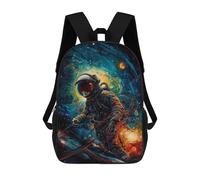 sinyumoney Only The Stars To Guide School Backpack Schoolbags For Girls Boys Backpack With Pocket Fashion School Bag Kids Backpack 17inch