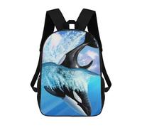 sinyumoney Orca Backpack School Large Water Resistant Laptop Backpack for Teenage Girls Boys Women Men 17inch