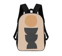 sinyumoney Organic Design 02 Backpack School Bag Backpack For Girls Boys Backpacks Large Capacity Kids Backpack Lightweight School Bags For Kids Students 17inch