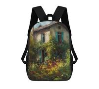 sinyumoney Overtaken By Vegetation Backpack School Business Durable Laptop Bag for Camping Outdoor Adventures And Daily Travel 17inch