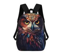 sinyumoney Owl Bird Backpack 3D Printed School Bag For Boys High Capacity Travel Backpacks Book Bags Boys School Bag Mochila 17inch