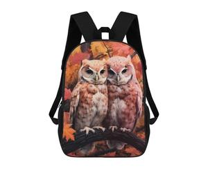 sinyumoney Owl Cuddle Rucksack Large School Backpack for Boys - Perfect for Travel, Work And Daily Use 17inch