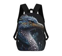 sinyumoney Paint Mystic Birds Backpack School Bag Backpack For Girls Boys Backpacks Large Capacity Kids Backpack Lightweight School Bags For Kids Students 17inch