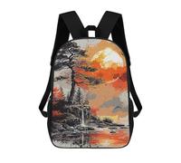 sinyumoney Painting Fantasy Nature Backpack School Bag Secondary Causal Travel High School Bags - Perfect for Travel, Work And Daily Use 17inch