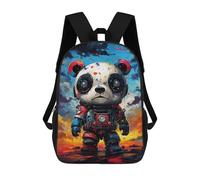 sinyumoney Panda Astronaut-1 School Bags Computer Rucksack for School/Work/Travel for Camping Outdoor Adventures And Daily Travel 17inch