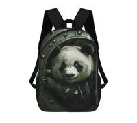 sinyumoney Panda Bank Cute Criminal Backpack 3D Printed School Bag For Boys High Capacity Travel Backpacks Book Bags Boys School Bag Mochila 17inch