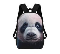 sinyumoney Panda Closeup Face School Backpack Large Water Resistant Laptop Backpack for Teenage Girls Boys Women Men 17inch