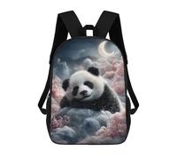 sinyumoney Panda Dreams in Clouds -1 School Backpack High Secondary School Bags Casual Backpack for Girl, Teen Girls 17inch
