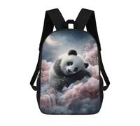 sinyumoney Panda Dreams in Clouds -2 Rucksack Water Resistant Travel Backpack Computer Bag for Teenage Girls Boys Women Men 17inch