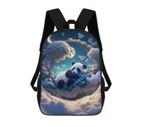 sinyumoney Panda Dreams in Clouds Backpack Cartoon Plush Bag, 3D Backpack for Kids School Bag Birthday Gift Idea for Boys And Girls 17inch