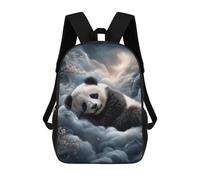 sinyumoney Panda Dreams in Clouds Backpack School Bag High Secondary School Bags Casual Backpack for Teenage Girls Boys Women Men 17inch
