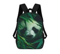sinyumoney Panda in Bamboo Forest School Backpack Lightweight Airport College Students Back Pack for Boys/Girls/Teenagers 17inch