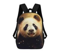 sinyumoney Panda Pandas Backpack, Children's Backpack, Student School Bag Bookbag Rucksack, 3D Printed School Bag for Boys Girls 17inch