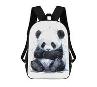 sinyumoney Panda Watercolor School Bags Work Laptop Backpack Rucksack Bag for Camping Outdoor Adventures And Daily Travel 17inch