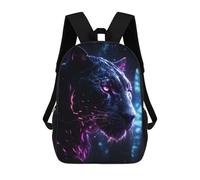 sinyumoney Panther Glowing School Backpack Water Resistant Computer Rucksack- Perfect for Travel, Work And Daily Use 17inch