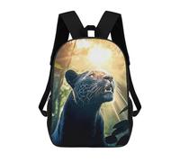 sinyumoney Panther School Backpack Water Resistant Travel Backpack Computer Bag for School/Work/Travel 17inch
