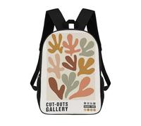 sinyumoney Paper Leaves Backpack School Lightweight Airport College Students Back Pack for Campus Outdoor Travel Sports 17inch