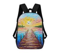 sinyumoney Path to Infinity Rucksack Travel College Rucksack Backpacks for Campus Outdoor Travel Sports 17inch