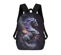 sinyumoney Pegasus Of Destiny Backpack School Bag Business Durable Laptop Bag- Perfect for Travel, Work And Daily Use 17inch
