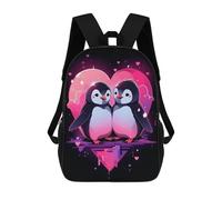 sinyumoney Penguin Lovers Backpack School Bag Water Resistant Computer Rucksack for Teenage Girls Boys Women Men 17inch