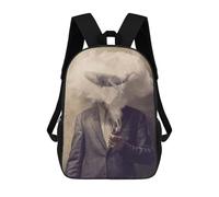 sinyumoney Perhaps I Am Myself Again Rucksacks 3D Printed Children Backpacks Fashion Casual Daypack Cute Travel Bags Outdoor Casual Daypack for Boy And Girl 17inch