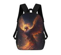 sinyumoney Phoenix Bird School Backpack Water Resistant Travel Backpack Computer Bag - Perfect for Travel, Work And Daily Use 17inch