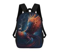 sinyumoney Phonex in The Dark Backpack Cartoon Plush Bag, 3D Backpack for Kids School Bag Birthday Gift Idea for Boys And Girls 17inch