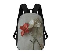 sinyumoney Photo Art Flowers V Ronaldo Backpack, Children's Backpack, Student School Bag, Book Bag, 3D Printed School Bag For Boys And Girls, 17inch