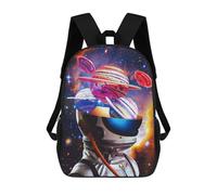 sinyumoney Planetary Astronaut Helmet -1 Rucksack Computer Rucksack for School/Work/Travel for Girl, Teen Girls 17inch
