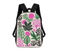 sinyumoney Pop Art Nature Art Backpack School Bag Secondary Causal Travel High School Bags for Boys/Girls/Teenagers 17inch