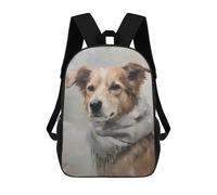 sinyumoney Portrait of A Good Boy Backpack School Bag High Secondary School Bags Casual Backpack for Campus Outdoor Travel Sports 17inch
