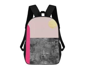 sinyumoney Purple Texture 03 Backpacks Kids School Backpack Fashion School Bag 3D Printed School Bag for Boys Elementary And Middle School Students 17inch