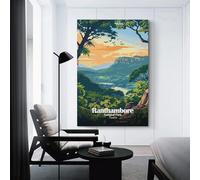 sinyumoney Ranthambore National Park India Landscape Canvas Oil Painting Wall Canvas Pictures for Bathroom Kitchen Print Painting08x12inch(20x30cm)
