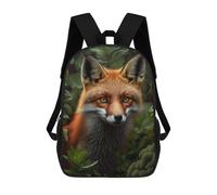 sinyumoney Red Fox Rucksack Daypacks Business Backpack Water Resistant Bookbag for Men/Women 17inch
