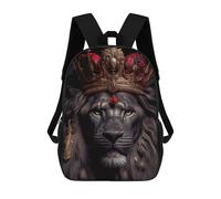 sinyumoney Regal Lion Majesty -1 School Backpack Work Business College School for School/Work/Travel 17inch