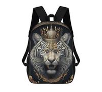 sinyumoney Regal Tiger Majesty Backpack School Water Resistant Computer Rucksack for Men/Women 17inch