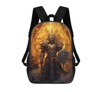sinyumoney Retribution by Flame School Backpack 3D Printed School Bags Boys Girls Laptop Backpack for Kids/Students/Adults 17inch