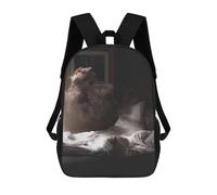 sinyumoney Returning from A Dream Kids School Backpack 17 Inch School Bag 3D Printed School Bag for Boys Elementary And Middle School Students