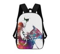 sinyumoney Rider School Backpack Large Water Resistant Laptop Backpack for Boys/Girls/Teenagers 17inch