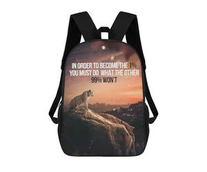 sinyumoney Rise Above The 1% School Backpack Rucksack Casual Daypacks School Work Travel Bag for Camping Outdoor Adventures And Daily Travel 17inch