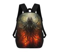sinyumoney Rising from The Depths Backpack School Bag Lightweight Airport College Students Back Pack for Men/Women 17inch