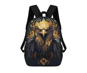 sinyumoney Ritual Hawk School Bags Work Laptop Backpack Rucksack Bag for Camping Outdoor Adventures And Daily Travel 17inch