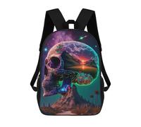 sinyumoney Road to Peace Backpack School Bag School Secondary High School College Backpack Travel for Boys/Girls/Teenagers 17inch
