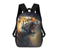 sinyumoney Roaring Tiger Backpack School Bag Water Resistant Computer Rucksack for Teenage Girls Boys Women Men 17inch