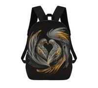 sinyumoney Rock Dove Birds Loving Backpack School Bag Backpack For Girls Boys Backpacks Large Capacity Kids Backpack Lightweight School Bags For Kids Students 17inch