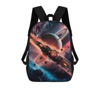 sinyumoney Rocket Destroyed Ronaldo Backpack, Children's Backpack, Student School Bag, Book Bag, 3D Printed School Bag For Boys And Girls, 17inch